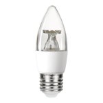 Integral 4.9w 220-240v 470lm LED Candle E27 2700k Warm White Non-Dimmable 240 Degree Beam Clear ILCANDE27NC068