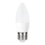 Integral 4.2w 220-240v 470lm LED Candle E27 4000k Cool White Non-Dimmable 240 Degree Beam Frosted ILCANDE27NE084