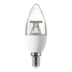 Integral 4.9w 220-240v 470lm LED Candle E14 2700k Warm White Non-Dimmable 240 Degree Beam Clear ILCANDE14NC067