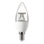Integral 4.9w 240v LED Clear Candle E14 5000k Daylight Bulb