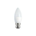Integral 5.6w 240v LED Frosted Candle B22 2700k Warm White Dimmable Bulb