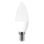 Integral 4.9w 220-240v 470lm LED Candle E14 4000k Cool White Dimmable 280 Degree Beam Frosted ILCANDE14DE094