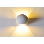 Integral ILDEC002 Serres Paintable Gypsum Indoor Decorative Wall Light  IP20 G9 White