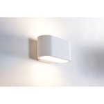 Integral ILDEC004 Chania White Indoor Decorative Plaster Wall Light  IP20 G9 Paintable Gypsum