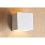 Integral Kozani ILDEC006 Indoor Decorative Wall Light  White Paintable Gypsum, IP20, G9