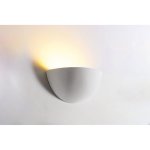 Integral Florina Indoor Decorative Wall Light  Paintable White Gypsum, IP20, ILDEC008