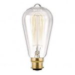 Calex 40w 240V BC B22 2200K Goldline Rustic Vintage Filament Bulb