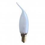 Girard Sudron 25w E14 SES Satin Flamme Coup De Vent Bent-tip Candle CV2 012130