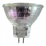 10w 4.8v GU4 Halogen MR11 Dichroic 35mm Fibre Optic Light Bulb For Decorations