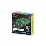 Integral 4.5w RGB 5m LED Strips UK Plug Remote Control - Voice Control - Music Sync - Wifi App