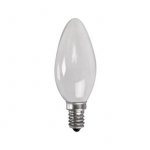 40w 240v SES E14 Opal Incandescent Candle Bulb