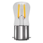 Bell Lighting 2w 240v BC Aztex LED CRI90 Filament Pygmy Clear 2200k Dimmable 60221