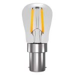 Bell Lighting 2w 240v SBC Aztex LED CRI90 Filament Pygmy Clear 2200k Dimmable 60222