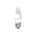 Bell Lighting 4w 240v ES LED Filament Candle Satin 2700k Dimmable