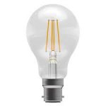 Bell Lighting 4w 240v BC LED Filament GLS Clear 2700k