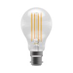 Bell Lighting 6w 240v BC LED Filament GLS Clear 2700k