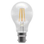 Bell Lighting 4w 240v BC LED Filament GLS Clear 4000k Dimmable