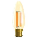 Bell Lighting 4w 240v BC LED Vintage Candle Amber 2000k
