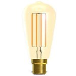 Bell Lighting 4w 240v BC LED Vintage ST64 Amber 2000k Dimmable