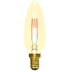 Bell Lighting 4w 240v SES LED Vintage Soft Coil Vertical Filament Candle Amber 1800k Dimmable