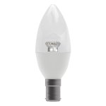 Bell Lighting 4w 240v SBC LED Candle Clear 2700k 05701