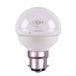 Bell Lighting 4w 240v BC LED Round Ball Clear 45mm 2700k 05708