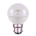 Bell Lighting 4w 240v BC LED Round Ball Clear 45mm 2700k