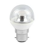 Bell Lighting 4w 240v BC LED Round Ball Clear 45mm 4000k Dimmable 05147
