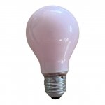 Crompton Colourglazed 25w 240v E27 - ES Pink GLS Bulb 25PIES-GLZ