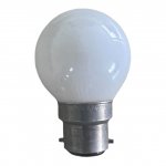 Bell 25w 240v BC B22 Opal Triple life Round Golf Ball Bulb 01901