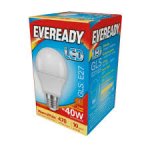 Eveready LED GLS E27 4.9W 470LM 3000K Warm White S13620
