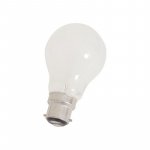Philips 75W 240V B22 BC Pearl Incandescent A55 GLS Light Bulb