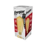 Energizer LED 5W E27 Filament Gold ST64 550lm 2200k Warm White Dimmable S15026