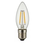 Heathfield 4.2w 240v ES LED Filament Candle Bulb Clear 2700K Dimmable