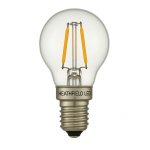 Heathfield 4.2w 240v E14 LED Filament Golfball Bulb Clear 2700K Dimmable