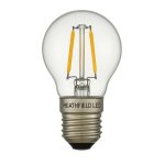 Heathfield 4.2w 240v E27 LED Filament Golfball Bulb Clear 2700K Dimmable