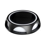 Integral True Solar Outdoor Round Ground & Wall Light IP65 3000K 1.2W LED ILSGDB011