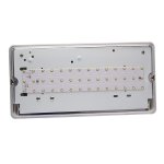 Bell 09094V2 Spectrum 7W LED Emergency Bulkhead  IP65, 1100lm, 6500K  Non-Maintained  Self-Test or Manual Mode