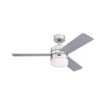 Westinghouse Alta Vista 105 cm LED Ceiling Fan 73060  Satin Chrome with Light & Remote
