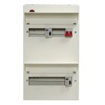 Wylex NMDRS20SSLHIA 20 Way High Integrity Duplex Consumer Unit  100A Main, 2x 80A RCDs