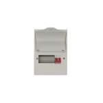 Wylex NM506L 5 Way Metal Consumer Unit  100A Main Switch Isolator