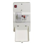 Wylex DSF100M 100A DP Switch Fuse  Metal Enclosed, 100A Fuse Fitted