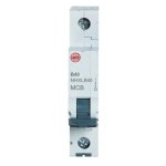 Wylex NHXLB40 40A MCB  Single Pole, Type B, 6kA Miniature Circuit Breaker