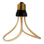 ELG Ambiflex 12W E27 2200K Dimmable Butterfly Fibre Filament Designer LED Lamp