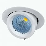 15w Lily LED Scoop Downlight - 4000k