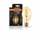 Osram 1906 LED 4W (40w) 240v E27 ES Vintage Filament Gold Glass Oval Light Bulb