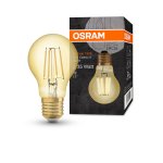 Osram 1906 LED 4w 240v ES E27 Vintage Filament Gold LED GLS Light Bulb