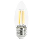 Sylvania 4.5W ES E27 Vintage LED Candle Bulb  2700K Clear Dimmable Filament 0028448