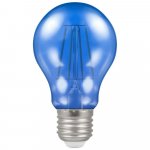 Crompton 4.5w 240v ES E27 LED Filament Harlequin GLS Bulb Blue 13667
