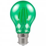 Crompton 4.5w 240v BC B22 LED Filament Harlequin GLS Bulb Green 13674